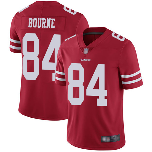 San Francisco 49ers Limited Red Men Kendrick Bourne Home NFL Jersey #84 Vapor Untouchable->women nfl jersey->Women Jersey